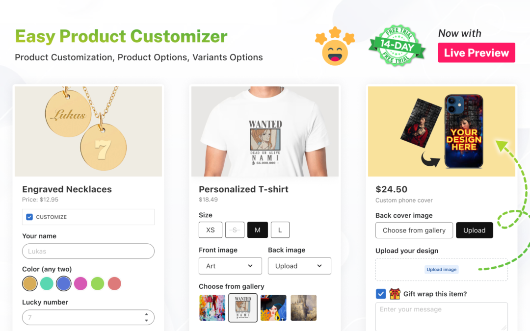 Boost Sales and Improve User Experience with Eazy Product Customizer: The Ultimate Shopify Product Customization App